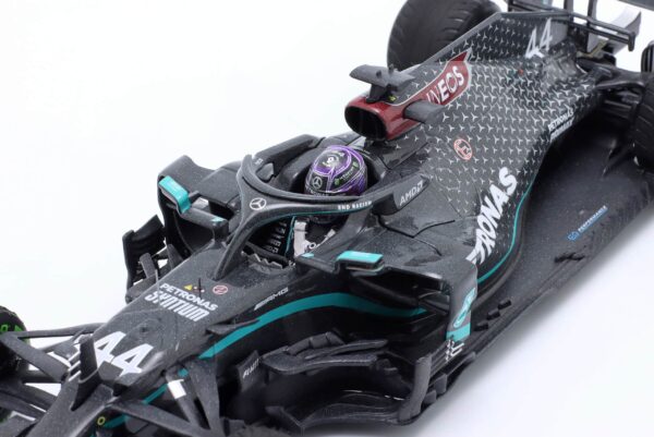 Minichamps - 1:18 Mercedes-AMG F1 W11 No.44 Lewis Hamilton World Champion 2020 Turkish GP - Limited Edition Diecast Model 15 Minichamps - 1:18 Mercedes-AMG F1 W11 No.44 Lewis Hamilton World Champion 2020 Turkish GP - Limited Edition Diecast Model