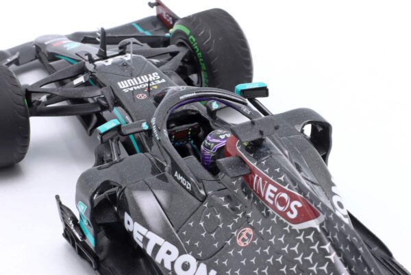 Minichamps - 1:18 Mercedes-AMG F1 W11 No.44 Lewis Hamilton World Champion 2020 Turkish GP - Limited Edition Diecast Model 16 Minichamps - 1:18 Mercedes-AMG F1 W11 No.44 Lewis Hamilton World Champion 2020 Turkish GP - Limited Edition Diecast Model