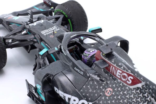 Minichamps - 1:18 Mercedes-AMG F1 W11 No.44 Lewis Hamilton World Champion 2020 Turkish GP - Limited Edition Diecast Model 17 Minichamps - 1:18 Mercedes-AMG F1 W11 No.44 Lewis Hamilton World Champion 2020 Turkish GP - Limited Edition Diecast Model