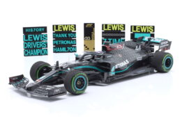 Minichamps - 1:18 Mercedes-AMG F1 W11 No.44 Lewis Hamilton World Champion 2020 Turkish GP - Limited Edition Diecast Model