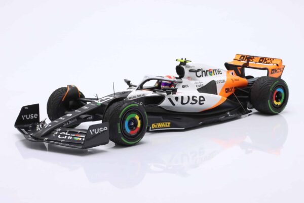 Minichamps - 1:18 McLaren MCL60 No.4 Lando Norris Monaco GP 2023 - Limited Edition Diecast Model 9 Minichamps - 1:18 McLaren MCL60 No.4 Lando Norris Monaco GP 2023 - Limited Edition Diecast Model