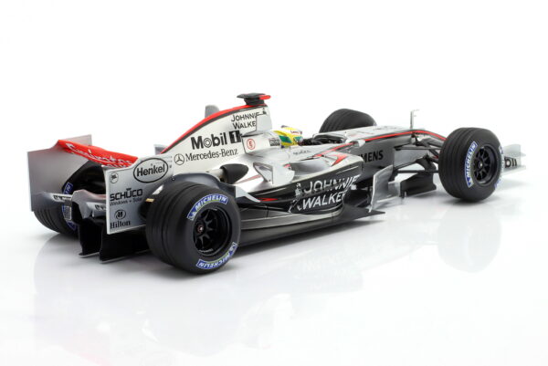 Alternative view of Minichamps 1:18 McLaren Mercedes MP4/21 Lewis Hamilton F1 Test Silverstone 2006 (530064418) Limited Edition Diecast Model