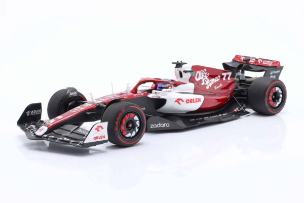 Minichamps - 1:18 Alfa Romeo F1 C42 No.77 Valtteri Bottas Bahrain GP 2025 - Limited Edition Diecast Model 8 minichamps_1_18_valtteri_bottas_alfa_romeo_c42_no7 2