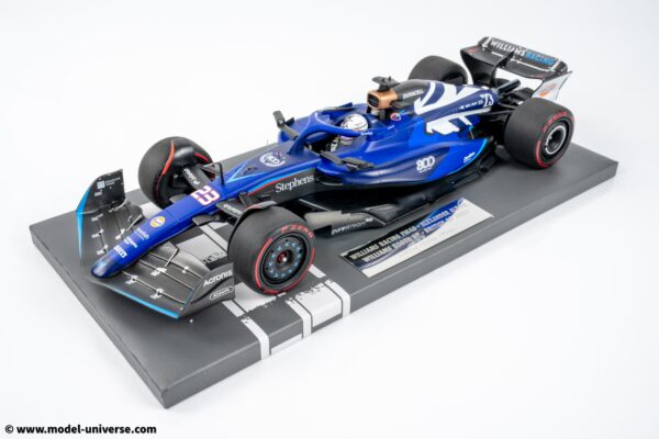 Minichamps - 1:18 Williams Racing FW45 Alexander Albon Williams 800th GP British GP 2023 - Limited Edition Resin Model 14 Minichamps - 1:18 Williams Racing FW45 Alexander Albon Williams 800th GP British GP 2023 - Limited Edition Resin Model