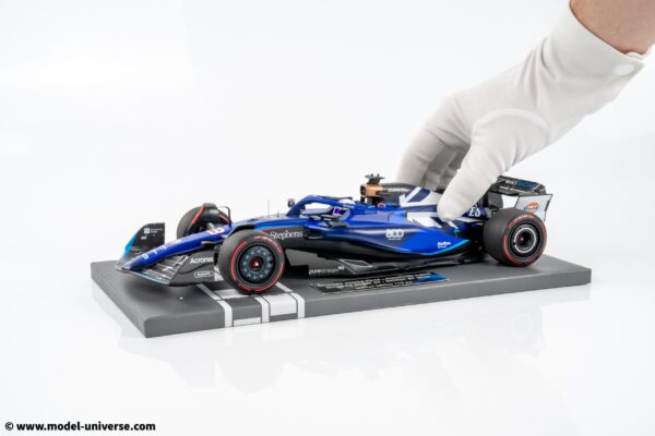 Minichamps - 1:18 Williams Racing FW45 Alexander Albon Williams 800th GP British GP 2023 - Limited Edition Resin Model 11 Minichamps - 1:18 Williams Racing FW45 Alexander Albon Williams 800th GP British GP 2023 - Limited Edition Resin Model
