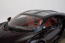 MR Collection 1:18 Bugatti Chiron Sky View Red Carbon / Black - Limited Edition Resin Model