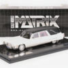 Matrix 1:43 Cadillac Superior Crown Sovereign Landaulet Hearse White/Black 1970 (MX20301-184) Limited Edition Resin Model 27 Matrix 1:43 Cadillac Superior Crown Sovereign Landaulet Hearse White/Black 1970 (MX20301-184) resin model, with box, front