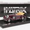 Matrix 1:43 Mercedes-Benz 500K Cabriolet C Maroon 1935 (MX41302-312) Limited Edition Resin Model 27 Matrix 1:43 Mercedes-Benz 500K Cabriolet C Maroon 1935 (MX41302-312) resin model, with box, front