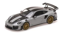Minichamps 1/18 Porsche 911 GT3 RS Weissach Grey Diecast Model 155068226
