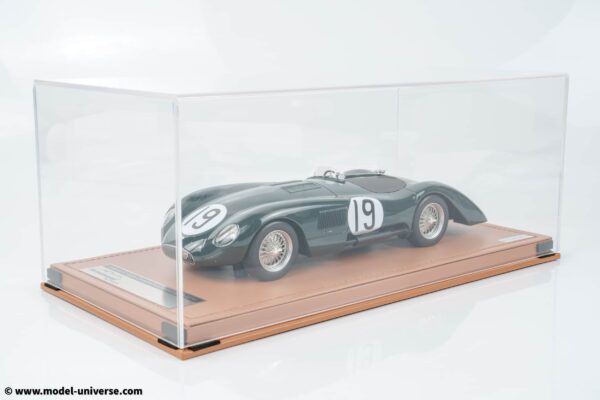 Tecnomodel - 1:18 Jaguar C-Type Long Tail No.19 24h Le Mans 1952 Peter Whitehead, Ian Stewart - Limited Edition Resin Model with Display Case 13 Tecnomodel - 1:18 Jaguar C-Type Long Tail No.19 24h Le Mans 1952 Peter Whitehead, Ian Stewart - Limited Edition Resin Model with Display Case