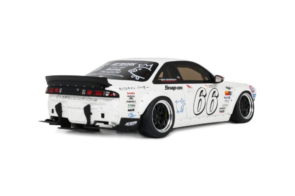 Otto Mobile 1:18 Nissan Silvia S14 Rocket Bunny Boss White 2024 (OT1240) Limited Edition Resin Model 12 Otto Mobile 1:18 Nissan Silvia S14 Rocket Bunny Boss White 2024 Limited Edition Resin Model