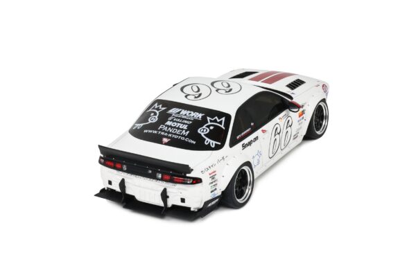 Otto Mobile 1:18 Nissan Silvia S14 Rocket Bunny Boss White 2024 (OT1240) Limited Edition Resin Model 17 Otto Mobile 1:18 Nissan Silvia S14 Rocket Bunny Boss White 2024 Limited Edition Resin Model