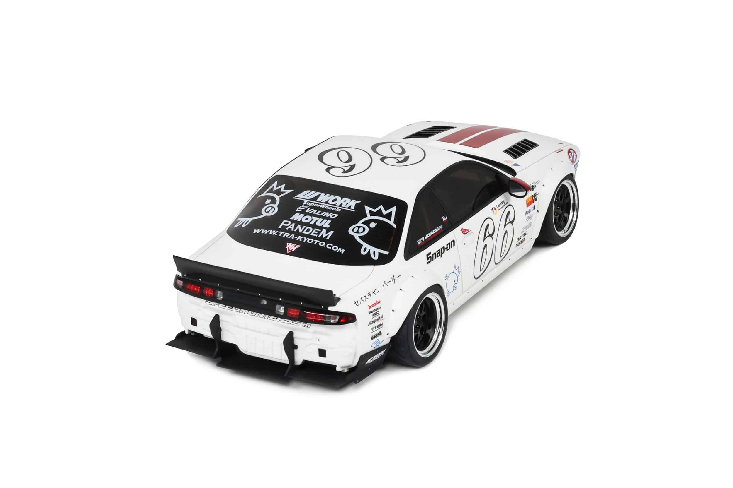Otto Mobile 1:18 Nissan Silvia S14 Rocket Bunny Boss White 2024 (OT1240) Limited Edition Resin Model 7 Otto Mobile 1:18 Nissan Silvia S14 Rocket Bunny Boss White 2024 Limited Edition Resin Model