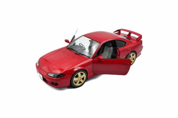 nissan silvia s15 spec r aero flame red 1999 07