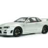 Solido 1:18 Nissan Skyline GT-R (BNR34) Z-Tune with NISMO Parts 1999 Silver (S1804312) Diecast Model 27 Solido 1:18 Nissan Skyline GT-R (BNR34) Z-Tune with NISMO Parts 1999 Silver (S1804312) Diecast Model