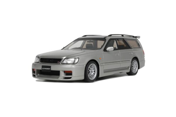 Otto Mobile 1:18 Nissan Stagea Autech Version 260RS Sonic Silver 1997 Limited Edition Resin Model