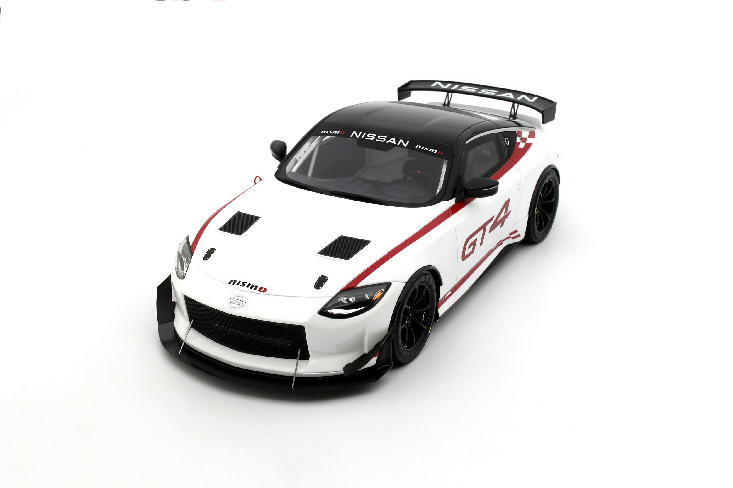 Otto Mobile 1:18 Nissan Z GT4 NISMO Coupe White 2022 (OT1124) Limited Edition Resin Model 4 Otto Mobile 1:18 Nissan Z GT4 NISMO Coupe White 2022 (OT1124) Limited Edition Resin Model - Image 4