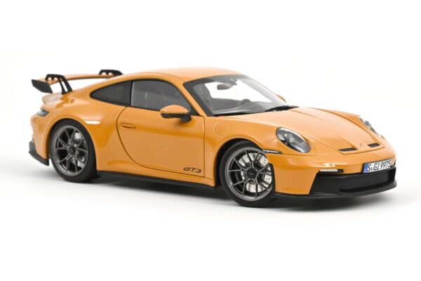 Norev 1:18 Porsche 911 (992) GT3 Bahama Yellow 2021 (NV187387) Diecast Model