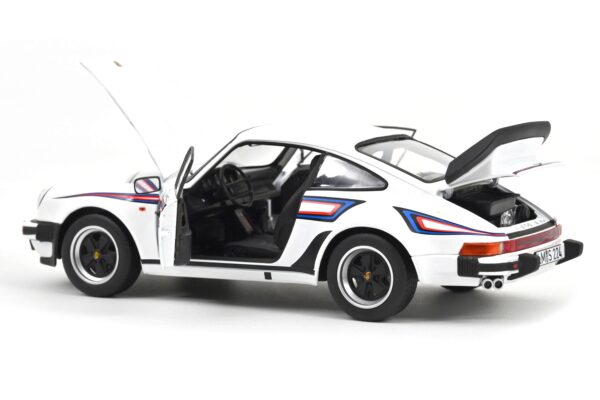 Norev 1:18 Porsche 911 Turbo 3.3 1980 White (187668) Diecast Model 5 Norev 1:18 Porsche 911 Turbo 3.3 White 1980 (NV187668) Diecast Model - Image 2