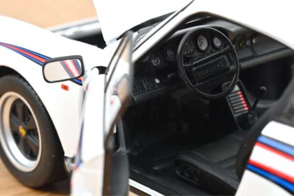 Norev 1:18 Porsche 911 Turbo 3.3 1980 White (187668) Diecast Model 7 Norev 1:18 Porsche 911 Turbo 3.3 White 1980 (NV187668) Diecast Model - Image 4