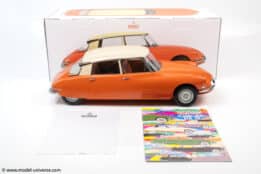 Norev 1:12 Citroen ID 19 Capucine Orange and Cream 1957 - Limited Edition Diecast Model