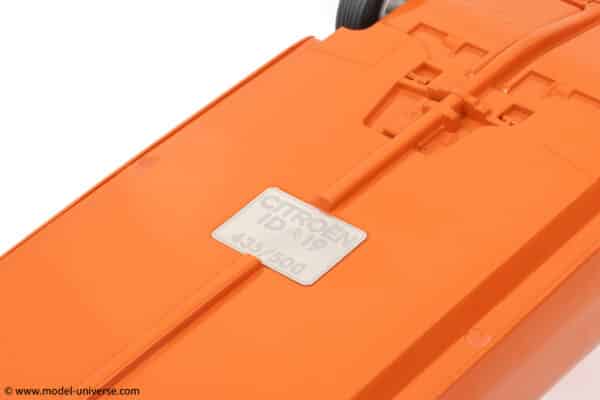 Norev 1:12 Citroen ID 19 Capucine Orange and Cream 1957 - Limited Edition Diecast Model