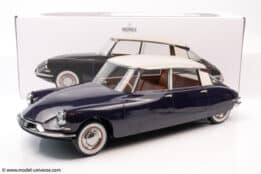 Norev - 1:12 Citroen DS 19 Purple and Champagne 1955 - Limited Edition Diecast Model