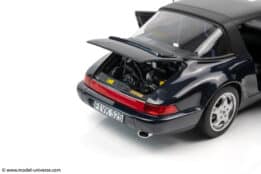 Norev - 1:18 Porsche 911 Carrera 4 Targa 1991 Dark Blue Metallic - Diecast Model