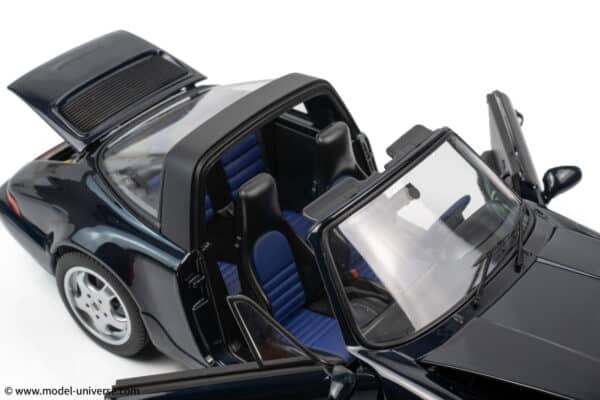 Norev - 1:18 Porsche 911 Carrera 4 Targa 1991 Dark Blue Metallic - Diecast Model