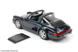 Norev - 1:18 Porsche 911 Carrera 4 Targa 1991 Dark Blue Metallic - Diecast Model