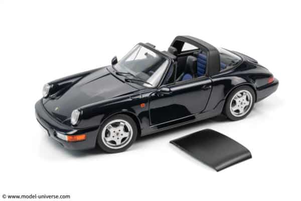Norev - 1:18 Porsche 911 Carrera 4 Targa 1991 Dark Blue Metallic - Diecast Model