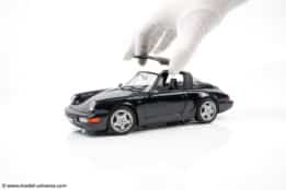 Norev - 1:18 Porsche 911 Carrera 4 Targa 1991 Dark Blue Metallic - Diecast Model