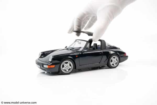 Norev - 1:18 Porsche 911 Carrera 4 Targa 1991 Dark Blue Metallic - Diecast Model