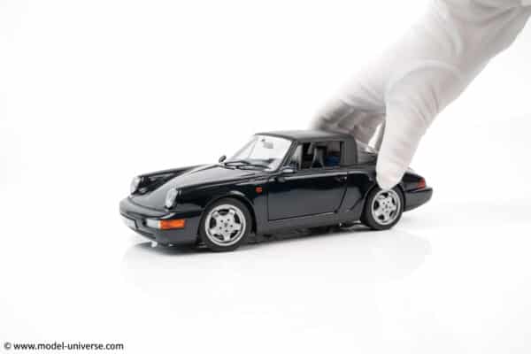 Norev - 1:18 Porsche 911 Carrera 4 Targa 1991 Dark Blue Metallic - Diecast Model