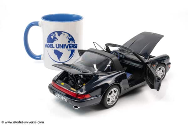 Norev - 1:18 Porsche 911 Carrera 4 Targa 1991 Dark Blue Metallic - Diecast Model