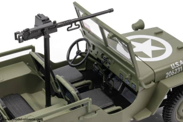 Norev - 1:18 Jeep Army D-Day 1944 USA (80 Years) - Diecast Model