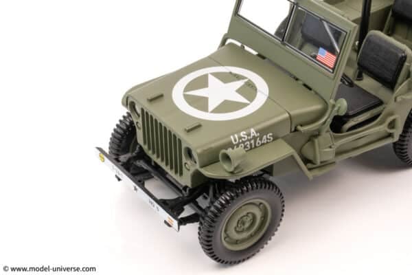 Norev - 1:18 Jeep Army D-Day 1944 USA (80 Years) - Diecast Model