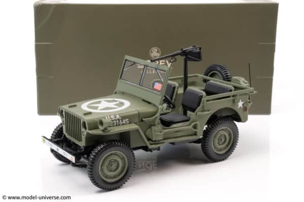 Norev - 1:18 Jeep Army D-Day 1944 USA (80 Years) - Diecast Model