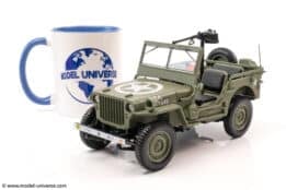 Norev - 1:18 Jeep Army D-Day 1944 USA (80 Years) - Diecast Model