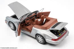 Norev - 1:18 Porsche 911 (964) Carrera 2 Cabriolet 1990 Silver - Diecast Model