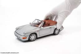 Norev - 1:18 Porsche 911 (964) Carrera 2 Cabriolet 1990 Silver - Diecast Model