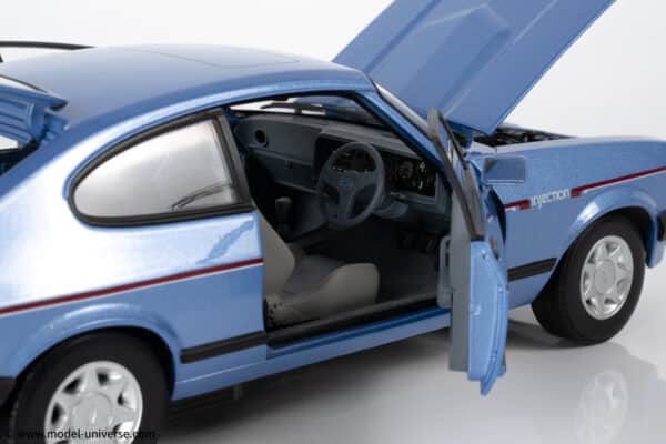 Norev - 1:18 Ford Capri Mk.III 2.8 Injection RHD Paris Blue Metallic 1984 - Diecast Model