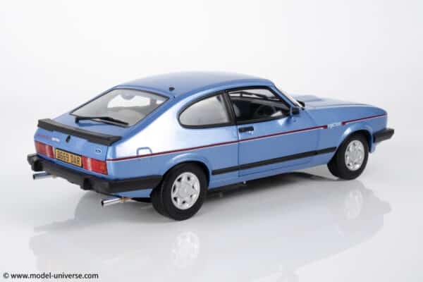 Norev - 1:18 Ford Capri Mk.III 2.8 Injection RHD Paris Blue Metallic 1984 - Diecast Model