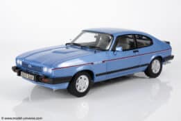 Norev - 1:18 Ford Capri Mk.III 2.8 Injection RHD Paris Blue Metallic 1984 - Diecast Model