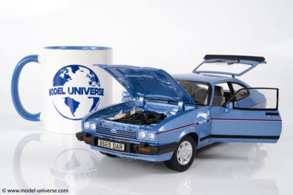 Norev - 1:18 Ford Capri Mk.III 2.8 Injection RHD Paris Blue Metallic 1984 - Diecast Model