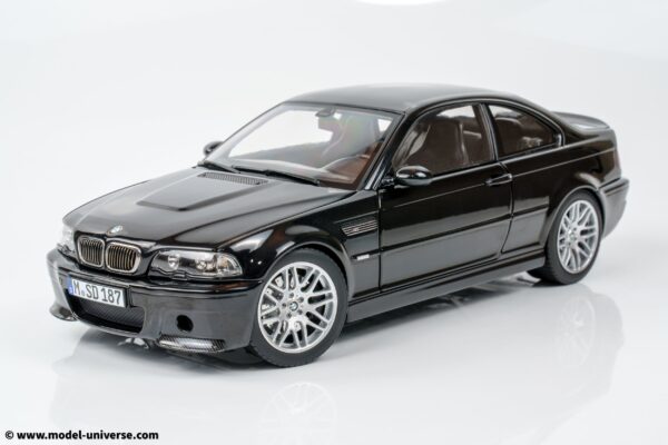 Norev - 1:18 BMW M3 CSL Sapphire Black 2003 - Diecast Model 19 Norev - 1:18 BMW M3 CSL Sapphire Black 2003 - Diecast Model