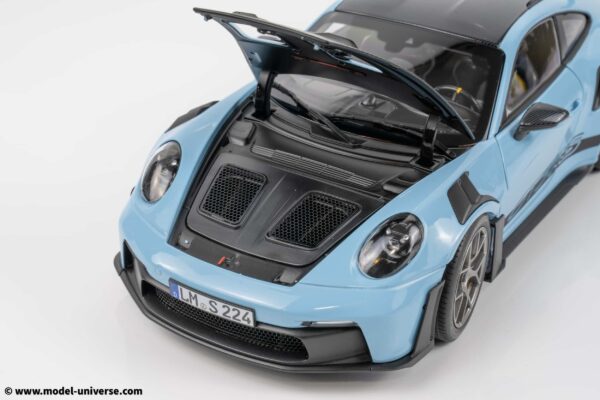 Norev - 1:18 Porsche 911 (992) GT3 RS Weissach Pack Light Blue 2022 - Diecast Model 20 Norev - 1:18 Porsche 911 (992) GT3 RS Weissach Pack Light Blue 2022 - Diecast Model