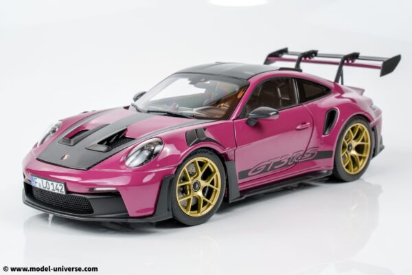 Norev - 1:18 Porsche 911 (992) GT3 RS Ruby Star Purple - Diecast Model 15 Norev - 1:18 Porsche 911 (992) GT3 RS Ruby Star Purple - Diecast Model