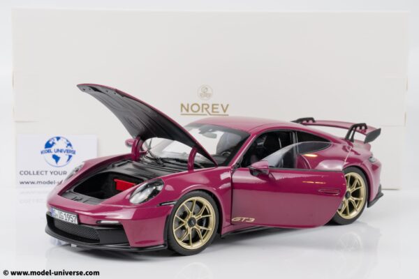 Norev - 1:18 Porsche 911 (992) GT3 Ruby Star Neo 2021 - Diecast Model 14 Norev - 1:18 Porsche 911 (992) GT3 Ruby Star Neo 2021 - Diecast Model