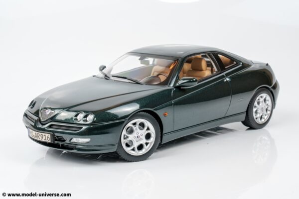 Norev - 1:18 Alfa Romeo GTV Coupe Coventry Green 2001 - Diecast Model 10 norev 187842 coventry green alfa romeo gtv 2
